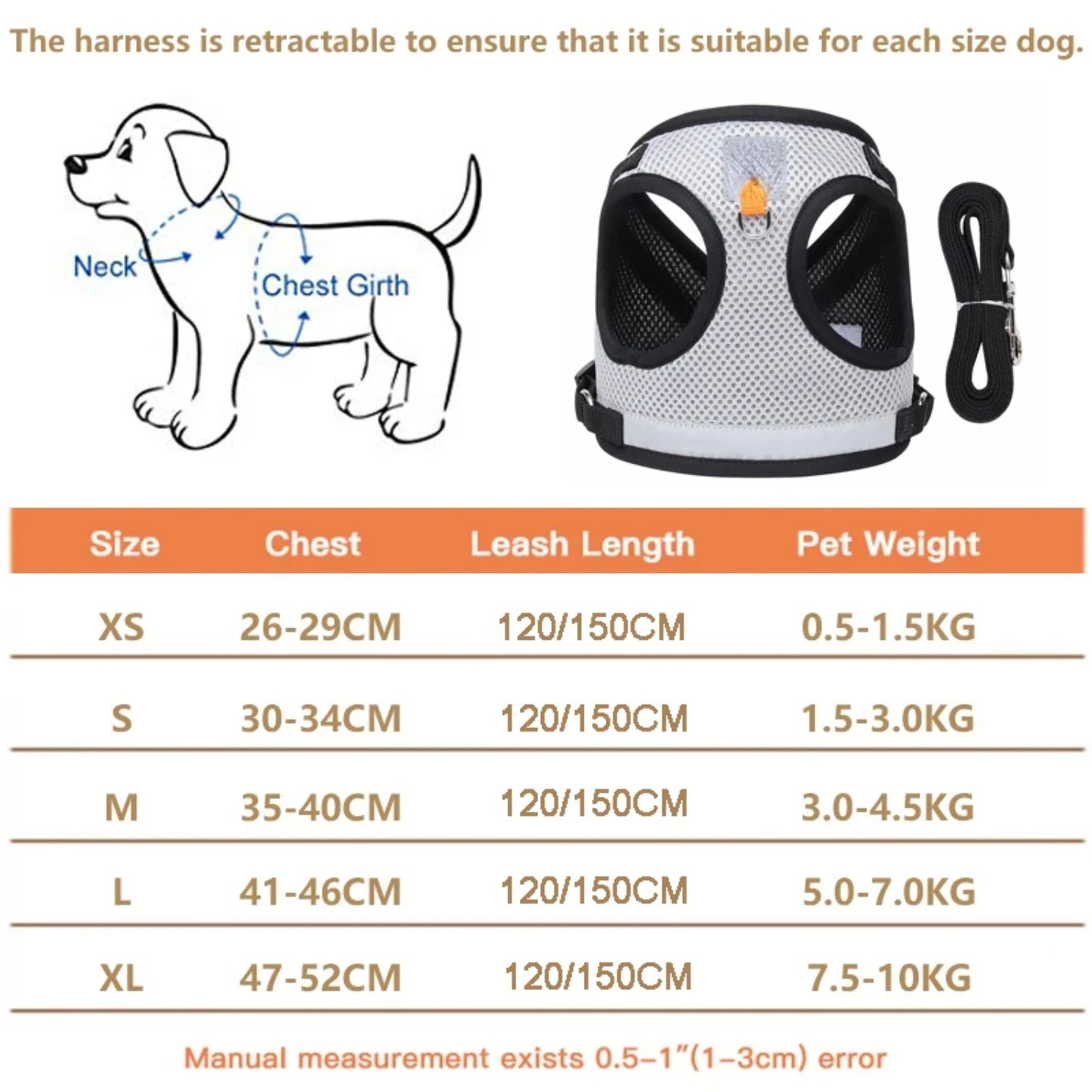 Pet Dog Harness