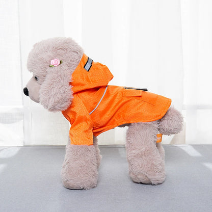 Pet Hooded Raincoat