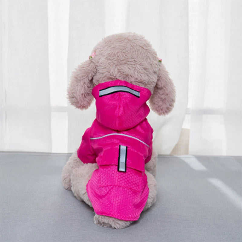 Pet Hooded Raincoat