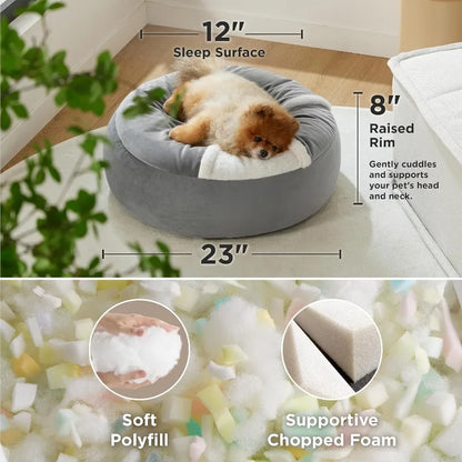 Pet Small  Bed with Cover Cave