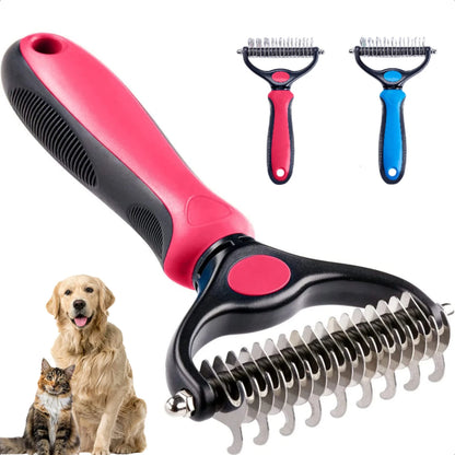 Pet double-sided De Matting comb