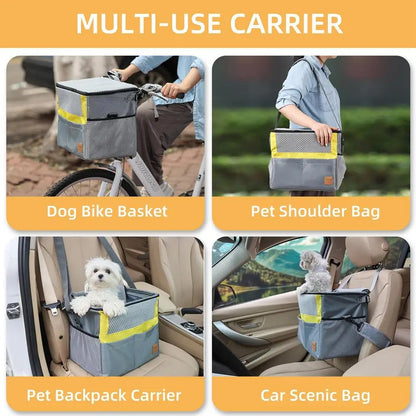 Dog Bicycle Basket