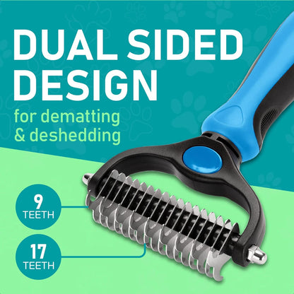 Pet double-sided De Matting comb