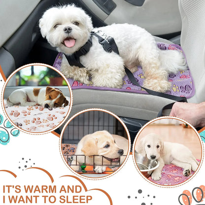 Pet Dog Blanket Coral Fleece