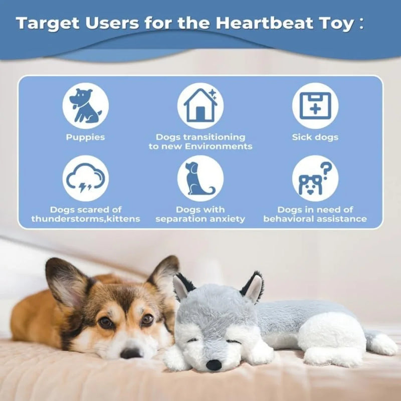 Pet Puppy Heartbeat Toy