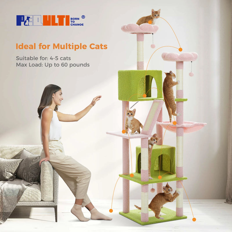 Pet Cat Tree Deluxe