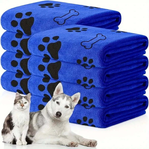 Pet Soft Microfiber Towels -