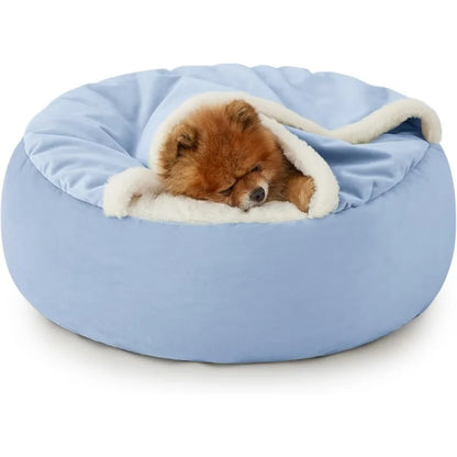 Pet Small  Bed with Cover Cave