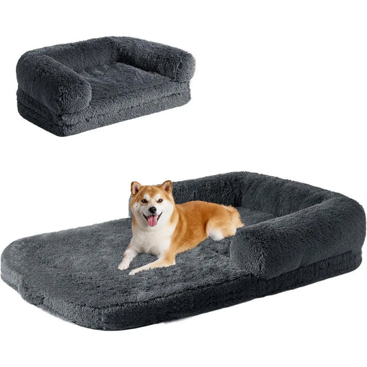 Dog Bed, Faux Fur