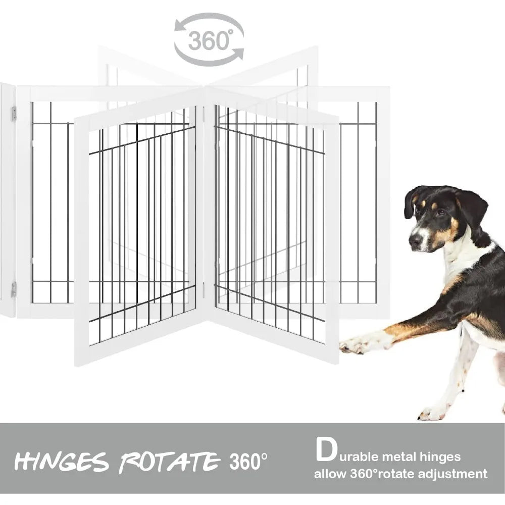 Pet Freestanding Wire Gate