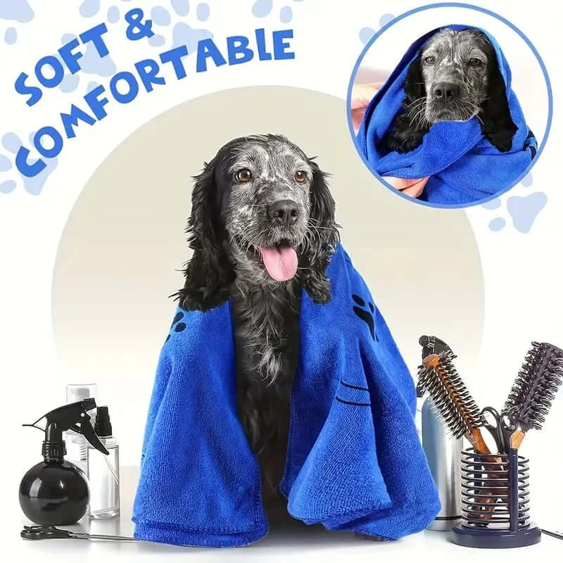 Pet Soft Microfiber Towels -