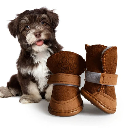 Puppy Non-slip Snow Boots