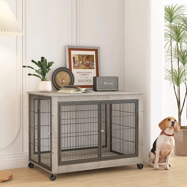Pet Dog Crate Furniture,