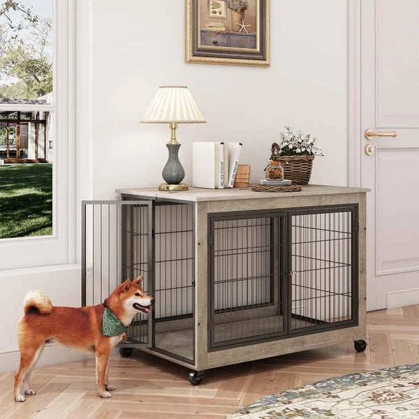 Pet Dog Crate Furniture,