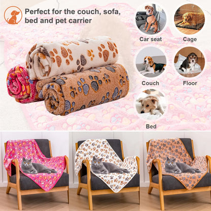 Pet Dog Blanket Coral Fleece