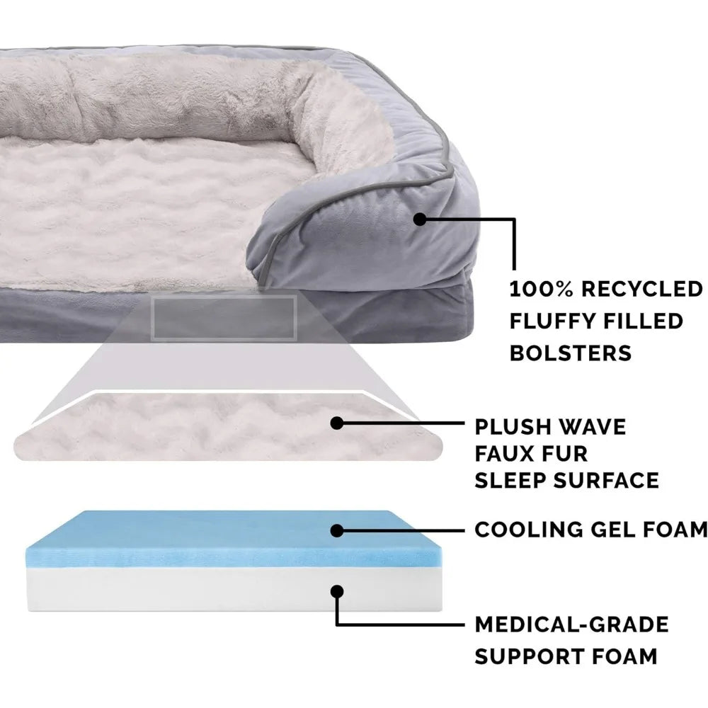 Large Dog Cooling Gel Bed