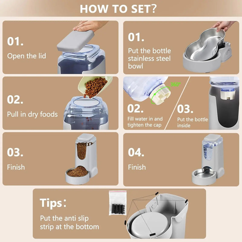 Pet Cat Automatic Feeders