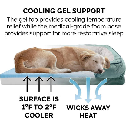 Dog Cooling Gel Bed