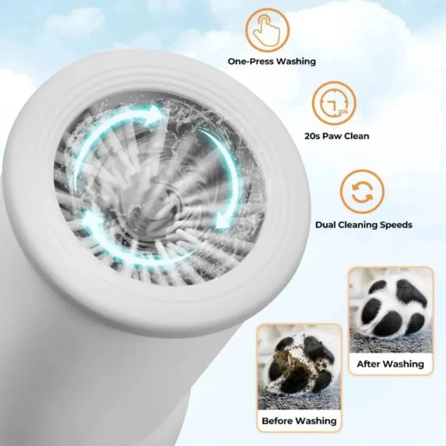 Pet Rechargeable Paw Cleaner