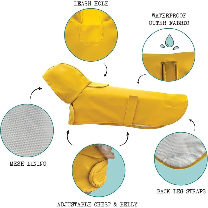 Pet Dachshund Raincoat