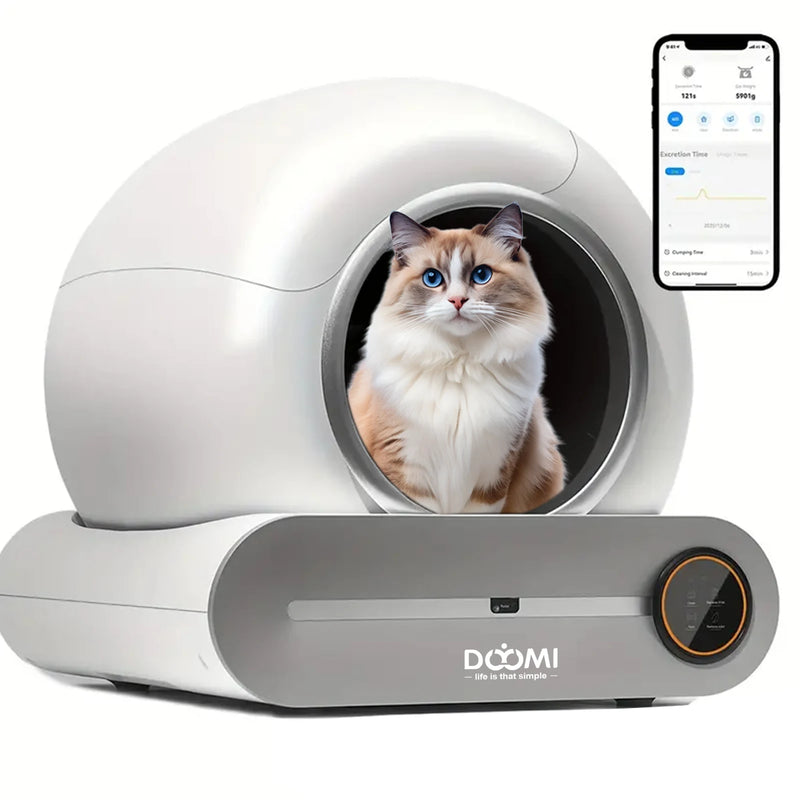 Pet Cat Automatic Litter Box