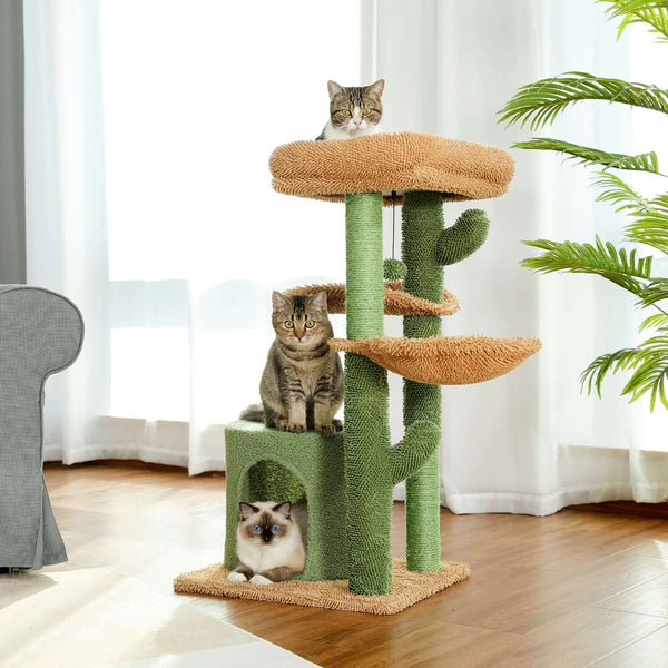 Pet Cat Tree Cactus