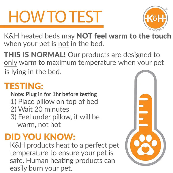 Pet Heated Dog Bed