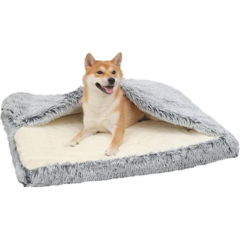 Dog Bed with Cover Cave