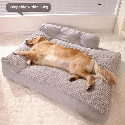 Large Fleece Dog Bed