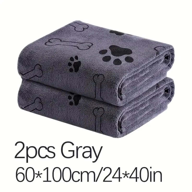 Pet Soft Microfiber Towels -