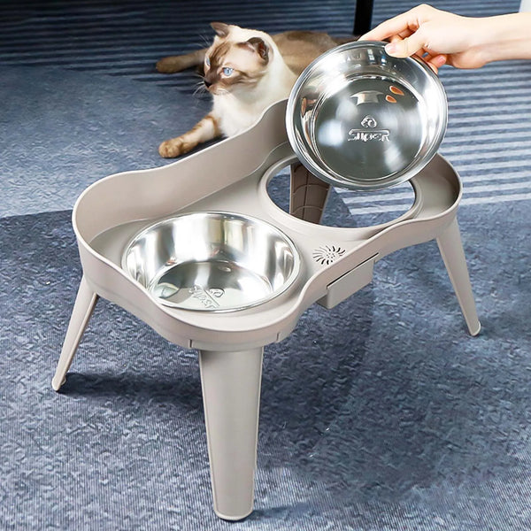Pet Raised Water/Food Feeder