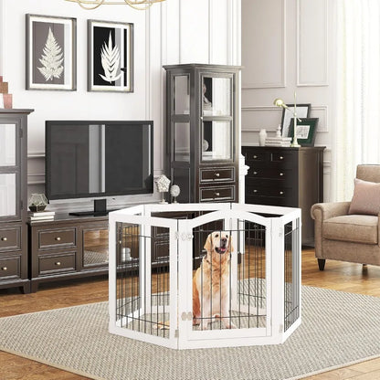 Pet Freestanding Wire Gate